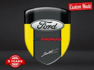 Ford Car Silicone Logo Max Resilient Elegant Pro Performance